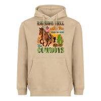 Mushroom raising hell with the hippies and the cowboys Heavyweight Hoodie - texasbilliewilder