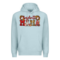 Blue Mist baseball mama Premium Hoodie - Jasminsmagicworld