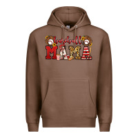 Chestnut baseball mama Premium Hoodie - Jasminsmagicworld