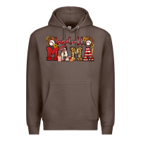 Coffee baseball mama Premium Hoodie - Jasminsmagicworld