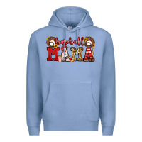 Colony Blue baseball mama Premium Hoodie - Jasminsmagicworld