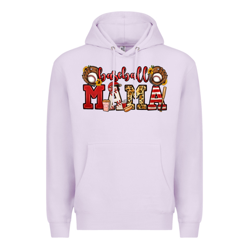 Baseball Mama Premium Hoodie by Jasminsmagicworld | Teevron