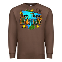 Chestnut hey there cowboy Premium Sweatshirt - Zillion Design Studio