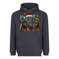 Smoke Christmas French Bulldog Mom Heavyweight Hoodie - RanaPortraitStore