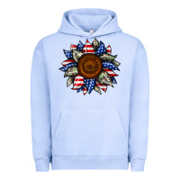 Pigment Grape Ice sunflower american flag Urban Hoodie - JahusDesignShop
