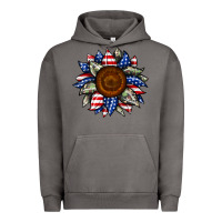 Pigment Tornado sunflower american flag Urban Hoodie - JahusDesignShop