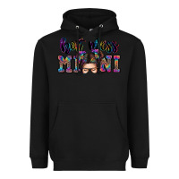 Black mess mini messy bun Heavyweight Hoodie - Zillion Design Studio
