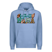 Colony Blue American football mama Premium Hoodie - Jasminsmagicworld