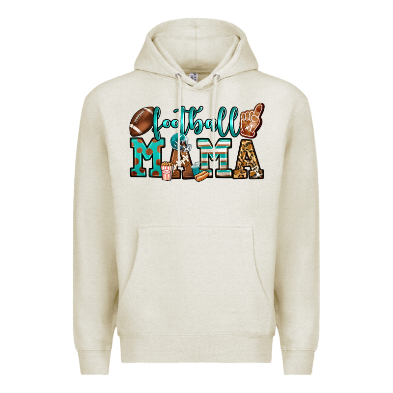 American Football Mama Premium Hoodie by Jasminsmagicworld | Teevron