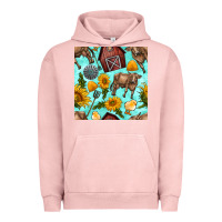 Pigment Salmon farm seamless pattern Urban Hoodie - BundleAndBundleShop
