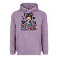 Lavender mess mini messy bun Heavyweight Hoodie - Zillion Design Studio