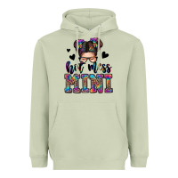 Matcha mess mini messy bun Heavyweight Hoodie - Zillion Design Studio