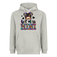 Moon Dust mess mini messy bun Heavyweight Hoodie - Zillion Design Studio