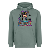 Sage mess mini messy bun Heavyweight Hoodie - Zillion Design Studio