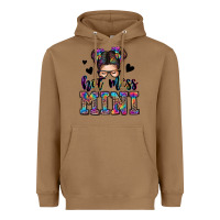 Toasted Coconut mess mini messy bun Heavyweight Hoodie - Zillion Design Studio