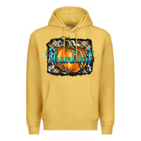 Antique Gold Thankful Pumpkin Premium Hoodie - Artiststas