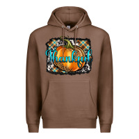Chestnut Thankful Pumpkin Premium Hoodie - Artiststas