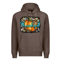 Coffee Thankful Pumpkin Premium Hoodie - Artiststas