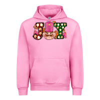 Fuchsia Pink Christmas joy snacks and nutcracker cookies ado Urban Hoodie - AdoDesignShop
