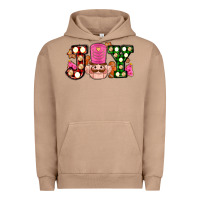 Pigment Burro Christmas joy snacks and nutcracker cookies ado Urban Hoodie - AdoDesignShop