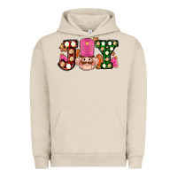 Pigment French Oak Christmas joy snacks and nutcracker cookies ado Urban Hoodie - AdoDesignShop