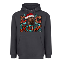 Smoke Christmas Labrador Dog Mom Heavyweight Hoodie - RanaPortraitStore
