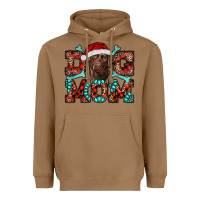 Toasted Coconut Christmas Labrador Dog Mom Heavyweight Hoodie - RanaPortraitStore