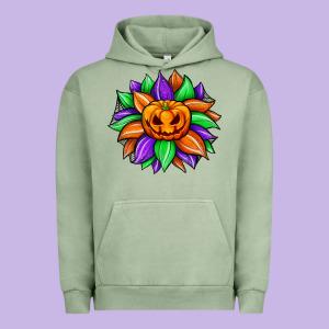 Sunflower Halloween Urban Hoodie Designed By Jahusdesignshop