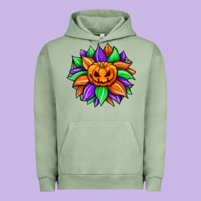 Sunflower Halloween Urban Hoodie Designed By Jahusdesignshop