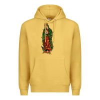Antique Gold christmas our lady of guadalupe Premium Hoodie - JahusDesignShop