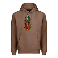Chestnut christmas our lady of guadalupe Premium Hoodie - JahusDesignShop
