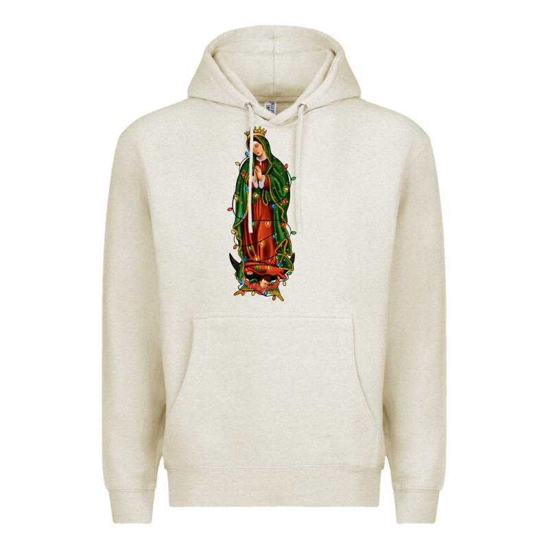 Christmas Our Lady Of Guadalupe Premium Hoodie by JahusDesignShop | Teevron