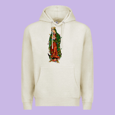 Christmas Our Lady Of Guadalupe Premium Hoodie Designed By Jahusdesignshop