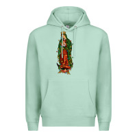 Seafoam christmas our lady of guadalupe Premium Hoodie - JahusDesignShop