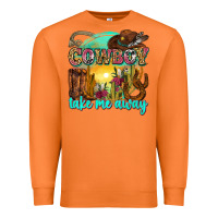 Carrot cowboy take me away Premium Sweatshirt - Zillion Design Studio