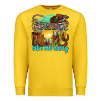 Lemon cowboy take me away Premium Sweatshirt - Zillion Design Studio