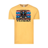 Vintage Mustard armed forces day veteran Vintage Tee - Artiststas