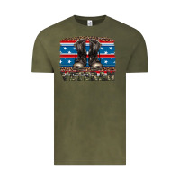 Vintage Olive armed forces day veteran Vintage Tee - Artiststas