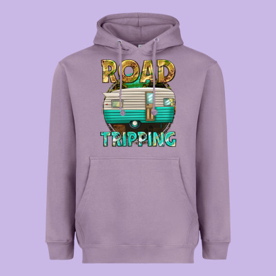 Heavyweight Hoodie road tripping