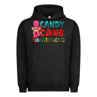 Pigment Black candy cane and pink nutcracker ado Urban Hoodie - AdoDesignShop