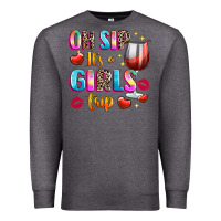 Charcoal Heather oh sip its a girls Premium Sweatshirt - texasbilliewilder