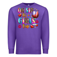 Purple oh sip its a girls Premium Sweatshirt - texasbilliewilder