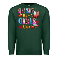 Sports Green oh sip its a girls Premium Sweatshirt - texasbilliewilder