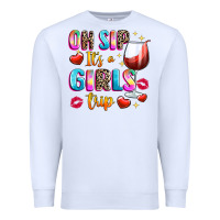 White oh sip its a girls Premium Sweatshirt - texasbilliewilder