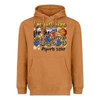 Meerkat im just here for the snacks sports sister Heavyweight Hoodie - Zillion Design Studio