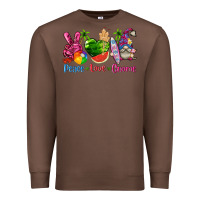 Chestnut peace love gnome summer Premium Sweatshirt - texasbilliewilder