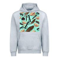 Heather Grey literature seamless pattern Urban Hoodie - BundleAndBundleShop