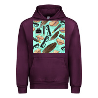 Mauve Wine literature seamless pattern Urban Hoodie - BundleAndBundleShop