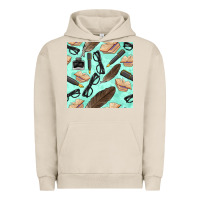 Pigment French Oak literature seamless pattern Urban Hoodie - BundleAndBundleShop