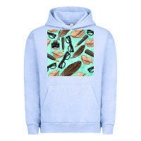 Pigment Grape Ice literature seamless pattern Urban Hoodie - BundleAndBundleShop